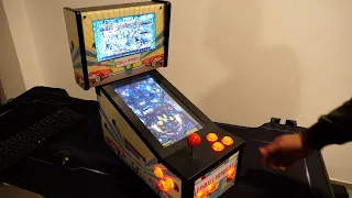 Montaje de Pinball Virtual con Backglass y Test de calidad con Visual Pinball X y Mame Vertical