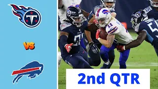 Tennessee Titans vs Buffalo Bills Full Highlights 2nd QTR | NFL Week 2, 2022