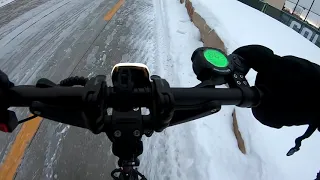 Dualtron Colorado WORST winter ride yet!