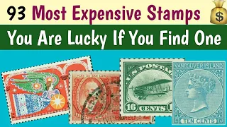Most Expensive Stamps In The World Les Timbres Poste - You Are Lucky If You Find One Of These