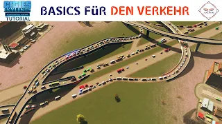 BASICS für den VERKEHR | Cities Skylines [Tutorial] GERMAN [PS4/XBOX]