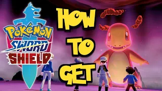 How to get Charmander at start of Pokemon Sword and Shield in Wild Area