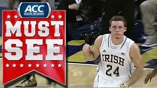 Notre Dame G Pat Connaughton Beats the Buzzer | ACC Must See Moment