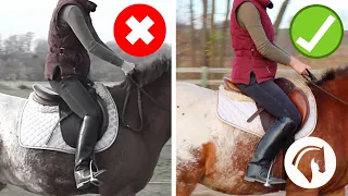 HOW TO STOP BOUNCING ON A HORSE