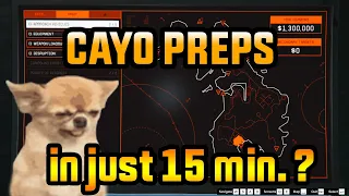 Cayo Perico [Preps in under 15 min] GTA 5