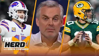 Josh Allen showed he owns the AFC East, is Jordan Love Packers next franchise QB? | NFL | THE HERD