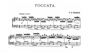P. D.  Paradisi - Toccata in A from Sonata No. 6