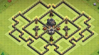 Th9 Best Defense Base Clash of clan 2018 2019 2020 2021 2022 | Th9 best base | Trophy Base| War Base