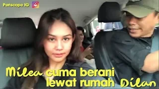 Vanesha 'Milea' Precilla "Numpang lewat rumah Dilan"