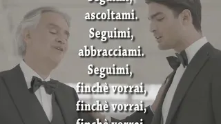 Fall on me (ITALIAN VERSION) - Andrea e Matteo Bocelli con TESTO