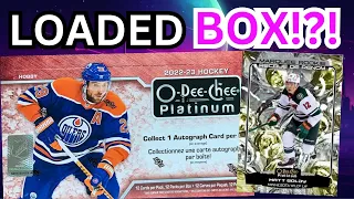 I DIDN'T REALIZE HOW GOOD THIS GOT! OPENING A 2022-23 UPPER DECK O-PEE-CHEE PLATINUM HOBBY BOX!