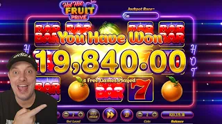My Hot Hot Fruit Biggest Win! (Hot Hot Fruit Prive on Lottostar)