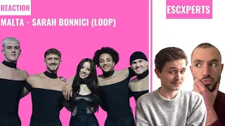 REACTION: MALTA 🇲🇹 - Sarah Bonnici (Loop) - Eurovision 2024 - ESCXPERTS
