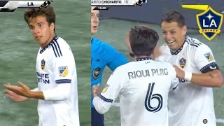 Riqui Puig 1st LA Galaxy Assist Highlights 28/08/2022