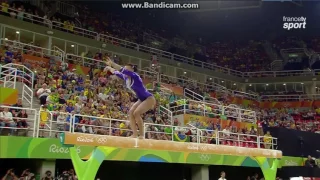 Rebeca Andrade BRA Qual BB Olympics Rio 2016