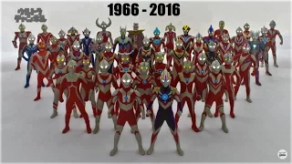 All Ultraman Transformations (1966-2016)