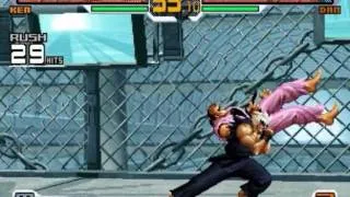 Snk vs Capcom Violent Ken Combo 100% hd