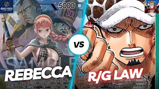 [OP04] Rebecca vs Law - The Best Matchup For Rebecca - One Piece Card Game