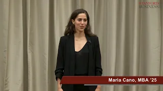 Why You Should De-Optimize Your Life | Maria Cano, MBA ’25