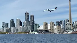 Heading to centre island of Toronto