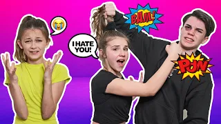 ARGUING IN FRONT OF My CRUSH To See HOW SHE REACTS PRANK **SHE CRIED**😡🥊| Jentzen Ramirez