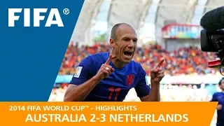 Australia v Netherlands | 2014 FIFA World Cup | Match Highlights