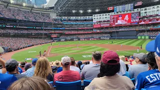 Blue Jays game at Rogers Centre on Canada Day 2023