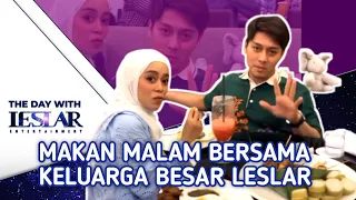 Acara Makan Malam Bersama Keluarga Besar Leslar - Lesti dan Rizky Billar Suap-suapan