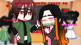 Kamado family react to future Tanjiro and nezuko// ¡ Venus !// gacha club//