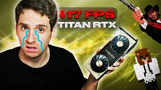 Compré una TITAN RTX y NO corre MINECRAFT !! | pruebas extremas i9 10900K OC & Titan RTX