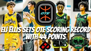 Eli Ellis Sets The Scoring Record In Game 1 Of The OTE Season With 44! YNG Dreamerz Vs Rolling Loud