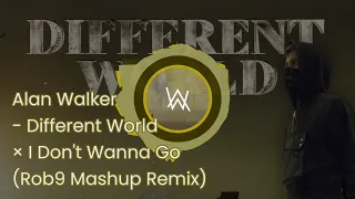 Alan Walker - Different World x I Don't Wanna Go (Rob9 Mashup Remix)