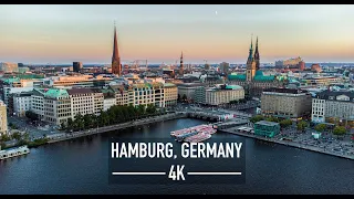 Hamburg, Germany - by Drone [4K]