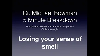 5 minute breakdown. #10: "I've lost my sense of smell!"