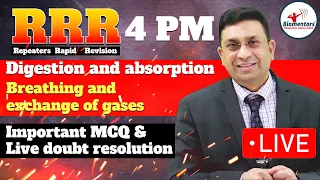 NEET 2023 l Live Session l Digestion & Absorption l Breathing & Exchange of Gases l Dr Geetendra sir