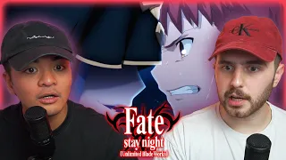 CASTER MAKES HER MOVE! - Fate/Stay Night Unlimited Blade Works Episode 6 REACTION!