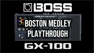 Boss GX-100 does Boston