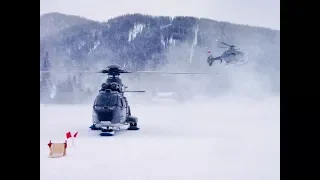 SPHAIR Swiss Air Force Helicopterpilot at World Economic Forum