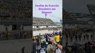 Desfile militar em Manaus #shorts