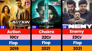 Vishal Hits And Flops Movies List | Vishal All Movies Verdict | Mark Antony