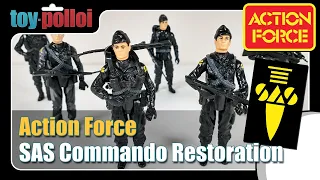 Vintage Action Force SAS Commando restoration - Toy Polloi