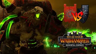 DEMASIADO HORRIBLE PARA MORIR BATALLA SKAVEN VS CAOS TOTAL WAR WARHAMMER 3 #536