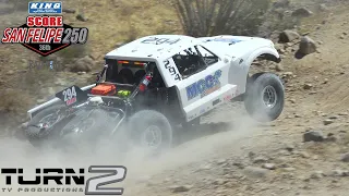 Vincent Munoz Charges Through Baja Desert | San Felipe 250 Helicopter Video