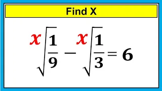Nice Square Root Exponent Math Simplification| Nice Algebra Math Simplification |Find the Value of X