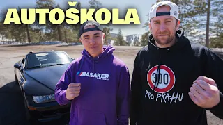 AMERICKÁ AUTOŠKOLA 🇺🇸 @KOZABOBKOV MĚ UČÍ DRIFTOVAT 🌪️