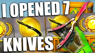 I Opened 7 Knives... (Breakout and Revolver Case Opening) | TDM_Heyzeus