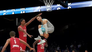 Under The Legs Dunk In NBA 2K22 Mobile