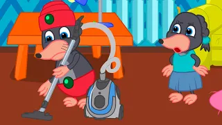 Benny Mole and Friends - Housekeeper Cartoon for Kids