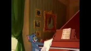 Tom and Jerry - Tom learns to play piano in 6 lessons only!