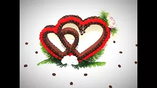 Сердечко из кофейных зерен | MC от Noel | Mk DIY | Heart made of coffee beans